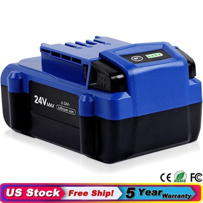 6.0Ah Lithium-ion Battery KB624-03 KB524-03 KB424-03 1051230 For 24Volt Max Tool