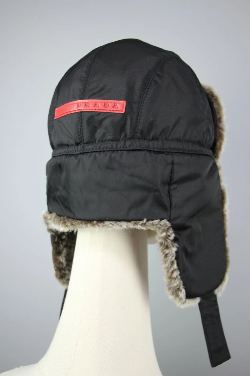 Prada nylon beanie top