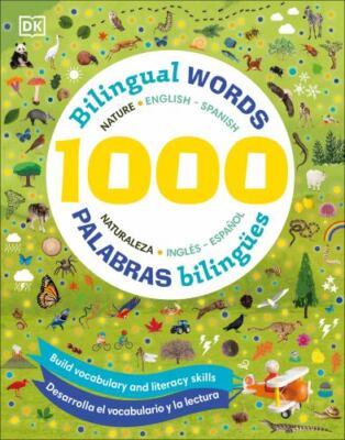 1000 Bilingual words Nature English-Spanish [Vocabulary Builders]  Very Good