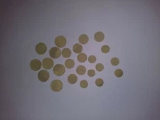 brass metal pipe screens mixed 27 pieces 1/2, 5/8, 3/4  free shipping