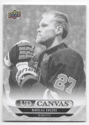 24/25 UPPER DECK EXTENDED UD CANVAS BLACK Hockey (#C256-C405) U-Pick From List