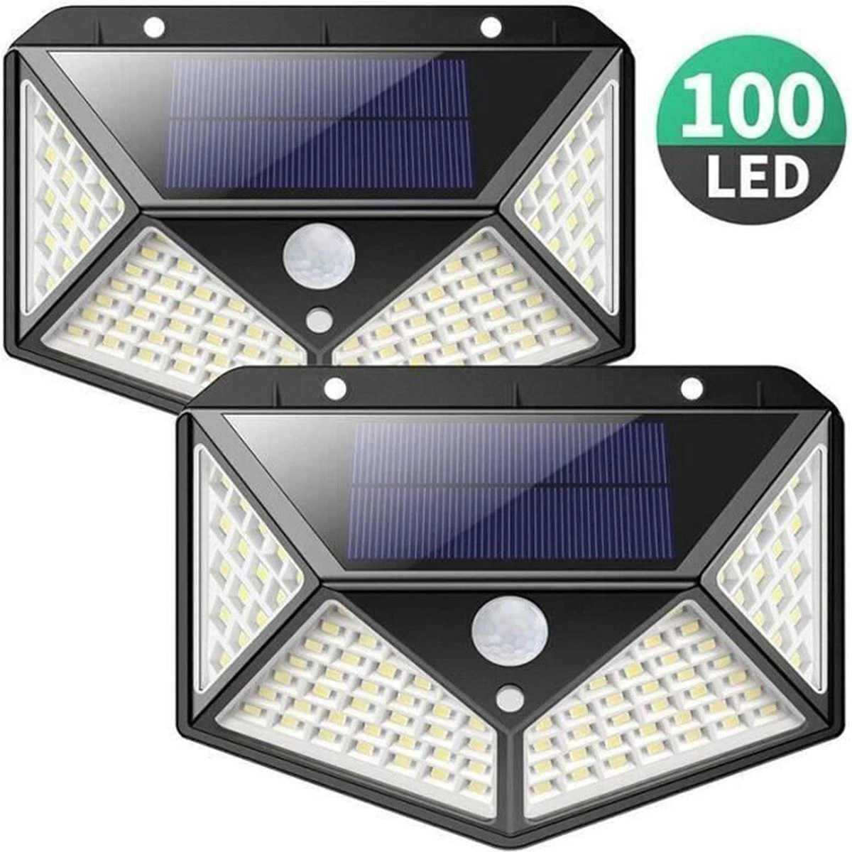 Lampe Solaire Extérieure Avec Détecteur De Mouvement - Pince, étanche, LED, Pour Jardin/allée/garage
