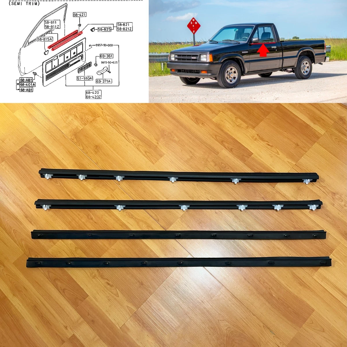 Exterior Parts for Mazda B2200 for sale | eBay
