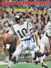 FRAN TARKENTON MINNESOTA VIKINGS PSA  SPORTS ILLUSTRATED COVER SIGNED 8x10 PHOTO