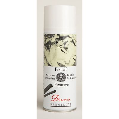 Delacroix Fixative 13.5 Fl Oz Spray Pack of 1 Clear
