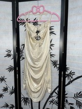 New with Tags Forever21 Cream Colored Dress Size Large Mini Length