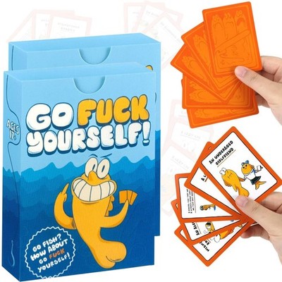 Lustige Kartenspiel für Erwachsene - Humorvolle Go Fish Version Frech & Witzig