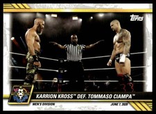 2021 Topps WWE NXT Karrion Kross Def. Tommaso Ciampa #37 16246