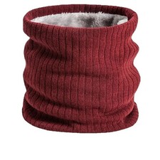 Unisex Thermal Neck Warmer Snood Winter Scarf Cowl Tube Fleece Ski Motorcycle