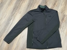 Under Armour Cold Gear Infrared Jacket in Marine OD Green Fitted Men  s Large