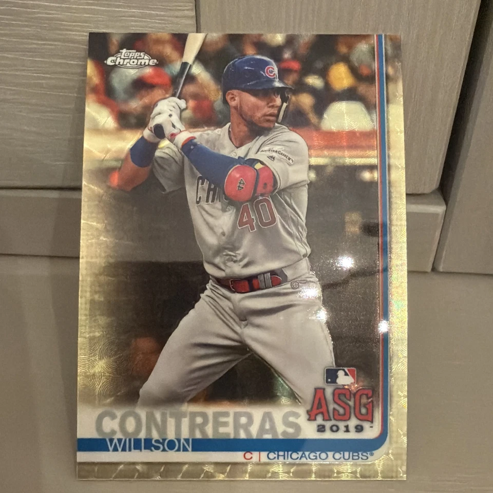 Actualización Topps Chrome 2019 Willson Contreras 1/1 Superfractor Cubs Cardinals #67 Foto 2 de 4