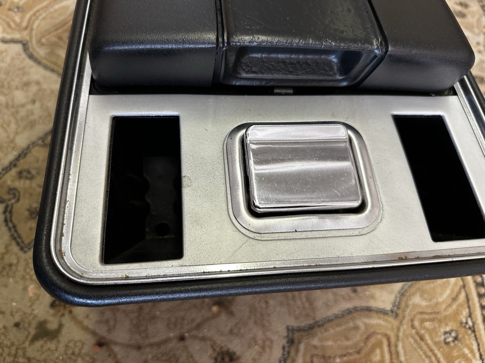69-72 73-75 CHEVY K5 BLAZER BLACK CENTER CONSOLE 67-80 C10 TRUCK GMC ...