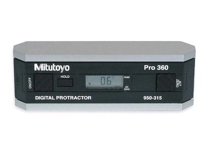 MITUTOYO 950-317 Digital Protractor,Accuracy +/-0.1 deg. 4LB15