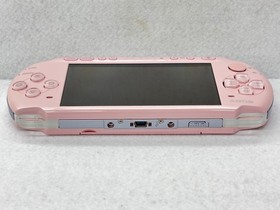 [RARE] TESTED SONY PSP 3000 Blossom PINK Console + Charger + battery + 3 games