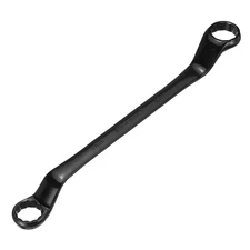 45 Degree Offset Box End Wrench 27 x 30mm Metric 12 Point Double End Black
