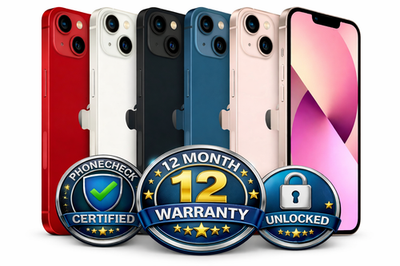 Apple iPhone 13 128/256/512GB Unlocked Excellent Condition, 12