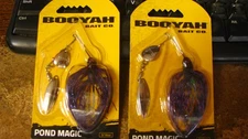 Booyah spinnerbait, "pond magic", 2 ct, nip, 3/16 oz, free shipping