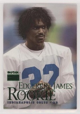 1999 Skybox Premium Rookie Edgerrin James (Portrait) #222 Rookie RC HOF 0kt8