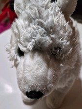 Wild Republic White Wolf Small 6-14 in Plush Stuffed Animal Washable