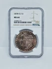 1878 Carson City $1 Silver Morgan Dollar NGC MS64 Uncirculated S/N4755841-011