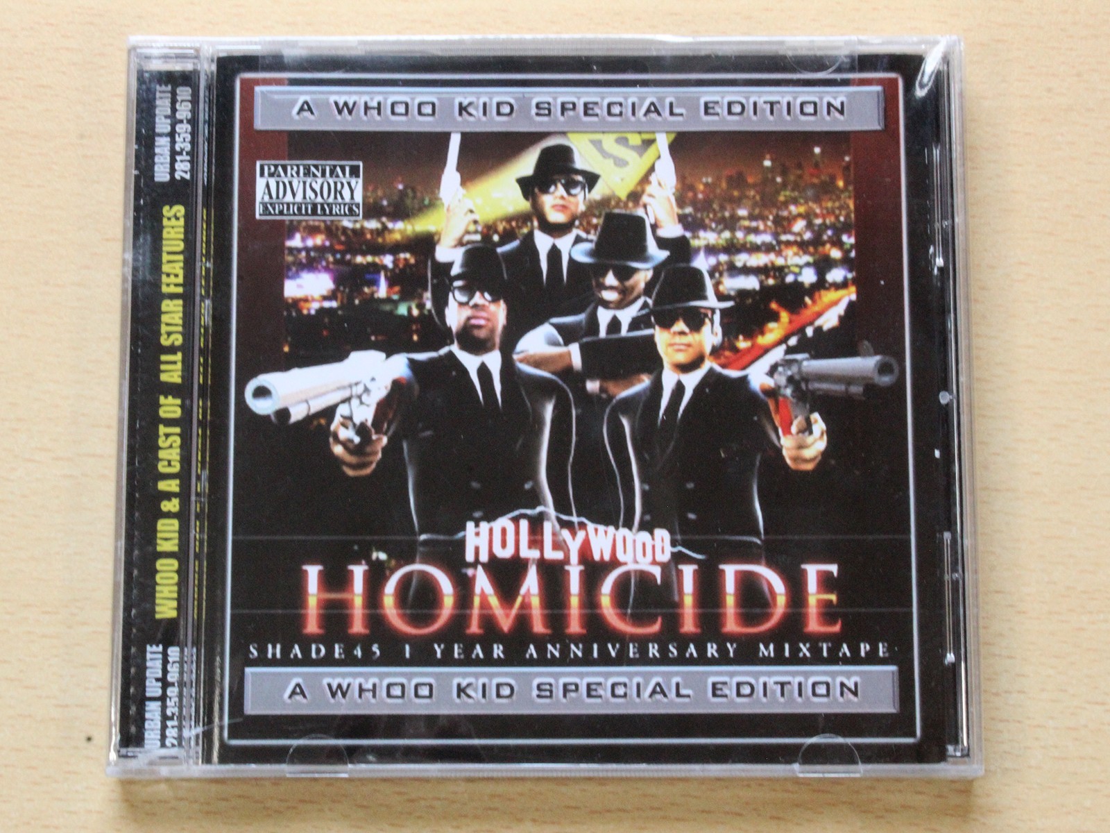 Whoo Kid/Hollywood Homicide/2008 CD Album/New/MINT/Sealed