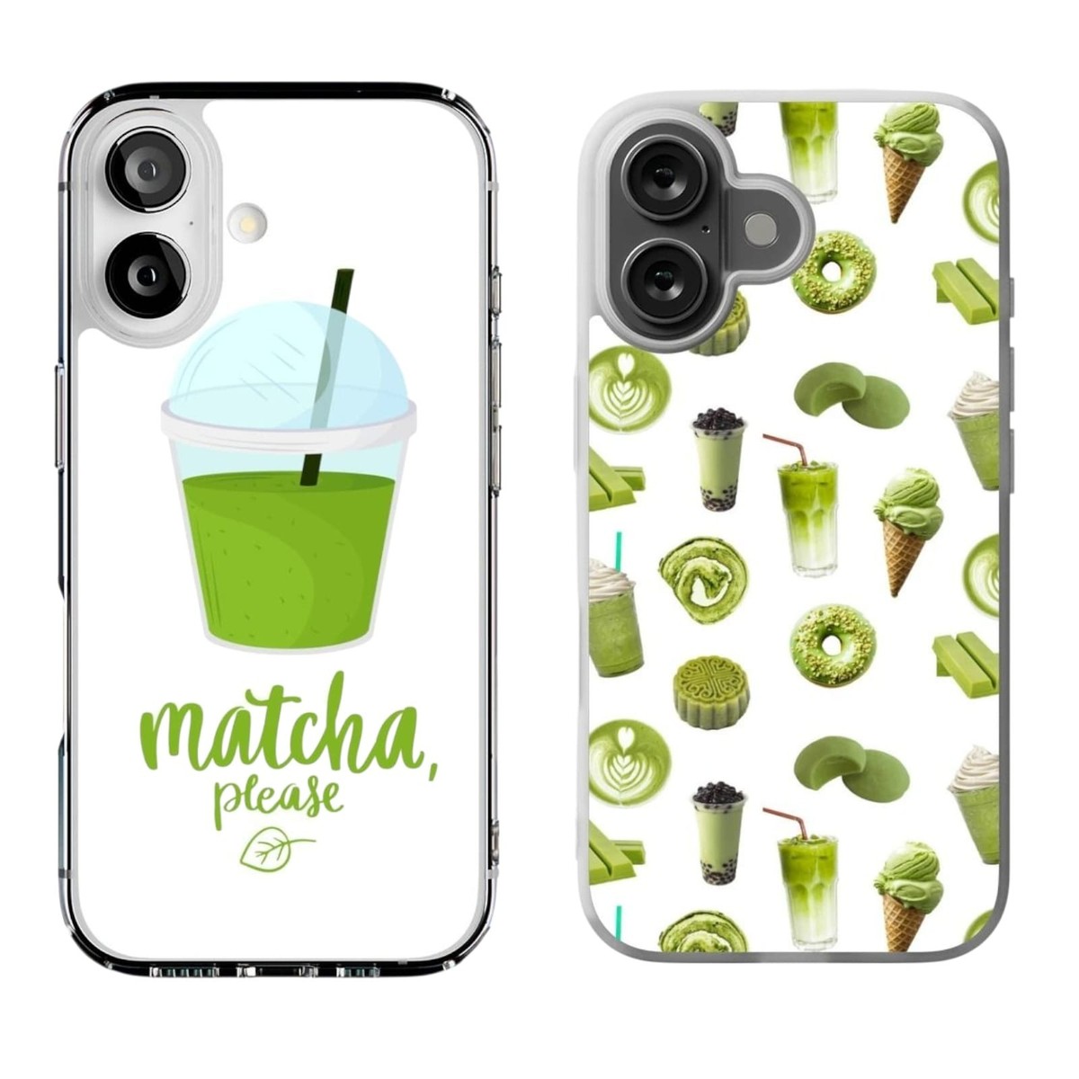 Matcha Tasse Handyhülle personalisiert bedruckt & kompatibel mit allen Handyhüllen