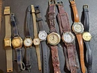 9 Vintage Ladies TIMEX Mechanical and Quartz Watches As Shown!
