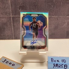 2020 Panini Prizm Jaylon Johnson Autograph Chicago Bears RC Rookie Rookie Card. rookie card picture