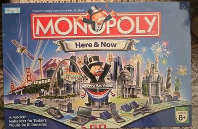 Monopoly Here & Now Edition - 2006 -SEALED/NEW