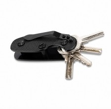 EDC Key Organizer Quickdraw Clip Pocket Keychain Clamp Belt Holder Carabiner Hoo