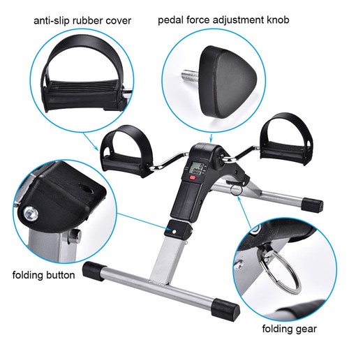 Mini Heimtrainer Pedaltrainer Beintrainer Bike Fitness Fahrrad Trainingsständer - Bild 8 von 13