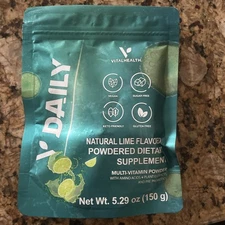 VitalHealth V-Daily Multi-Vitamin Powder with Amino Acids and Pre-Probiotics
