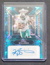 2023 Panini Prizm Sensational Signatures Ricky Williams SS-RW Blue Ice Prizm /99