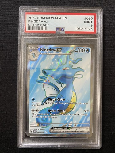 Kingdra ex graded PSA 9 for sale on eBay