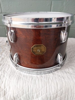 EARLY 70'S GRETSCH 12 X 8 TOM IN WALNUT LAQUER