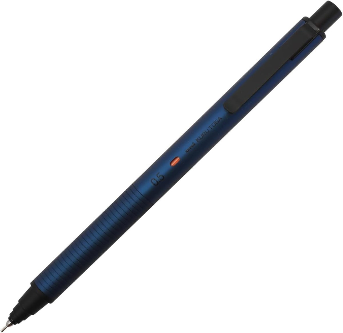 Mitsubishi Uni Kuru Toga Metal 0.5mm Mechanical Pencil Silent Blue