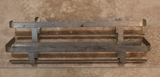 Vtg Kitch'n Handy Chrome Double Shelf Kitchen Organizer Spice Rack