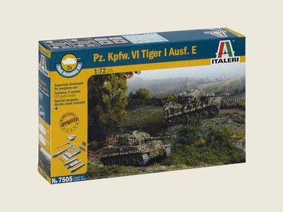Pz. Kpfw. VI TIGER I Ausf. E / 1:72 - Italeri 7505