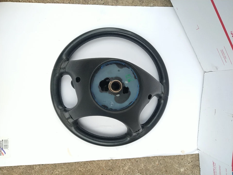 Volante AMG Mercedes cuero negro W211 W463 R230 W219 W209 OEM E55 E63 Foto 4 de 4