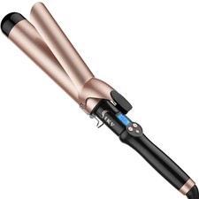 1 3/4 Inch Extra Long Barrel Curling Iron, 1.75 Large Barrel for Long Hair Ce...