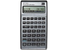 HP 17BII Financial Calculator, Silver
