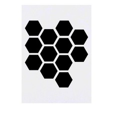 'Honeycomb Pattern' Temporary Tattoos / Transfers TO00023445