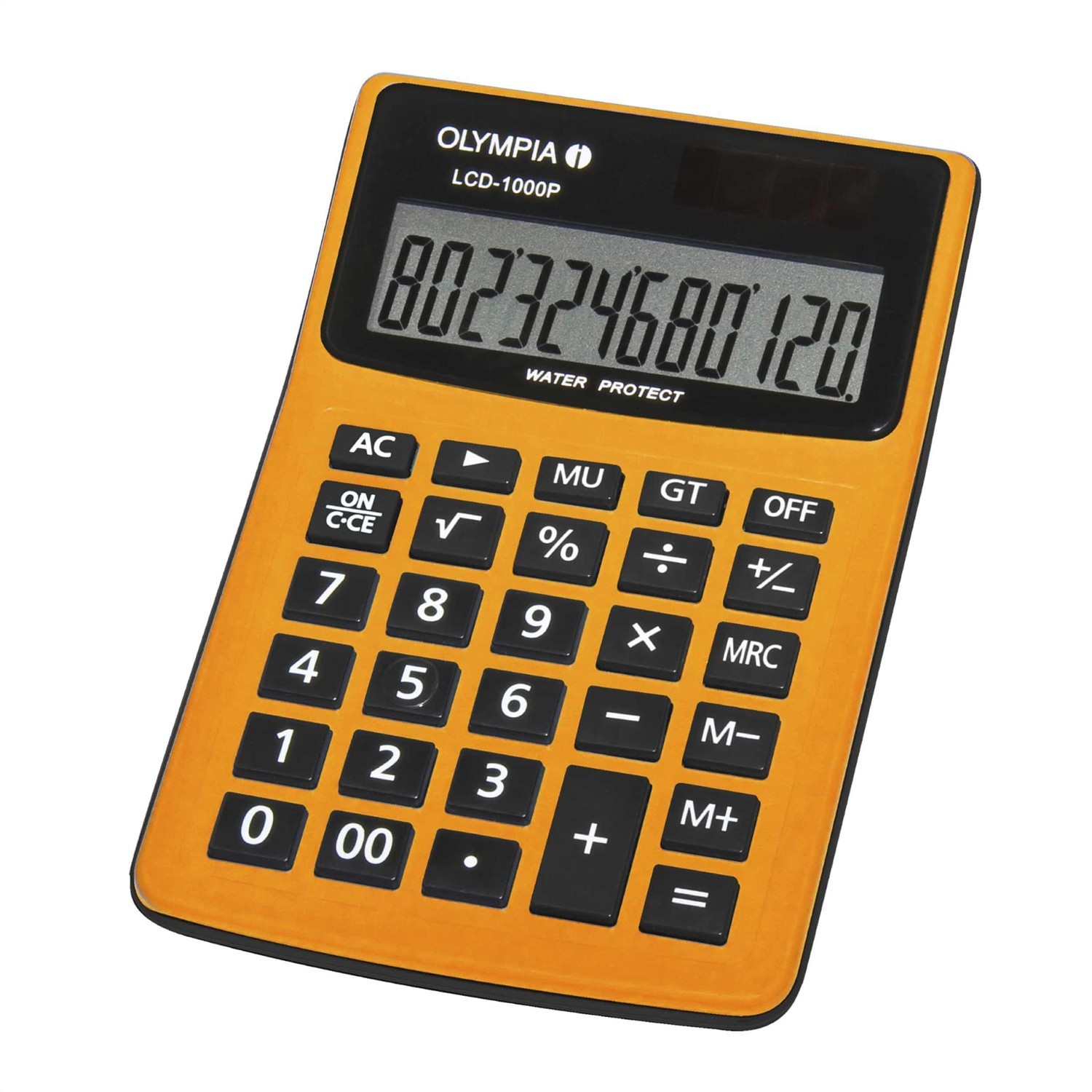 Calculatrice de bureau Olympia LCD 1000P anti panne pour calculs quotidiens