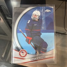 Topps Chrome Cayla Barnes United States Ice Hockey 2026 Olympic Card #88