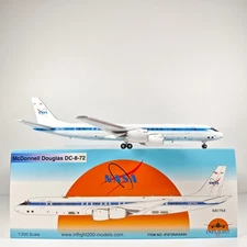 1:200 InFlight NASA​ DC-8-72 N817NA​ Passenger Airplane Diecast Plane Model