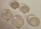 Awesome little lot of 40% Silver Kennedy Half Dollar Coins 1965-1969 -See Photos