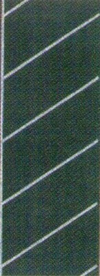 Heki 6566 Parkplatzstreifen, Asphalt, 1 m, H0
