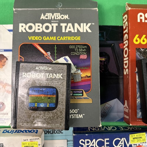 Lotto giochi Atari 2600 - 11 Near COMP con scatola e manuale SEARS ACTIVISION TELE-GAMES - Foto 20 di 23