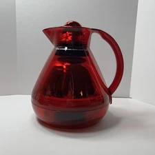 Alfi HEISS & KALT ISOLIERKANNE BASIC   (LAVA-ROT) RED . Insulated pitcher/carafe