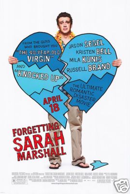 FORGETTING SARAH MARSHALL D/S Original Movie Poster One Sheet MINT JASON SEGEL
